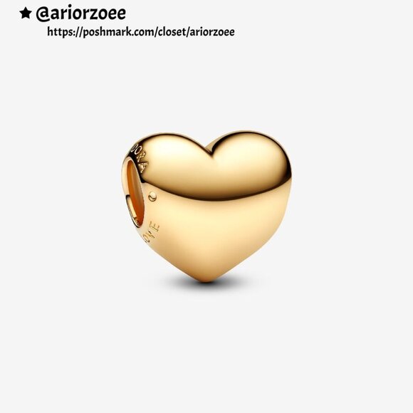 Pandora Be Love Engravable Heart Charm|Pendant - Picture 1 of 5